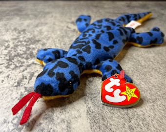 TY Beanie Babies | Lizzie | 1995 Tag Errors, Mint, Retired (Original)