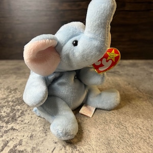 TY Beanie Babies | Peanut | 1995  Tag Errors, Mint, Retired (Original)