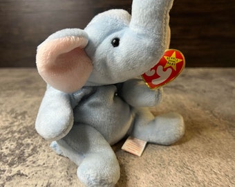TY Beanie Babies | Peanut | 1995  Tag Errors, Mint, Retired (Original)
