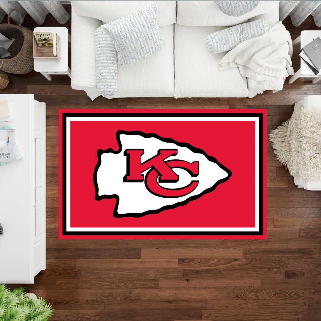 Kansas City Chiefs Rug American Football Rug Kansas City Etsy