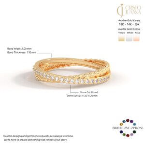 ✨ Criss Cross Diamond Ring | 14K Solid Gold Twisted Rope Band

Modern elegance meets timeless craftsmanship in this stunning Criss Cross Diamond Ring. Designed with a graceful X-shaped (criss-cross) silhouette and a textured twisted rope band, this ring blends minimalism with brilliance—perfect for everyday luxury and meaningful moments.