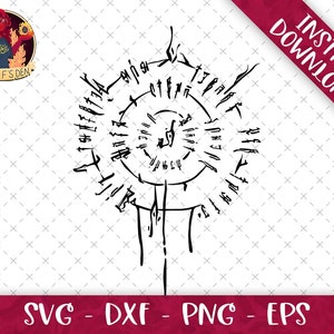 BG3 Infernal Scar SVG Bundle | Svg Eps Dxf Png Format Bundle | D&D Campaign | Cricut File | Dungeons and Dragons | CnC Files | Cut
