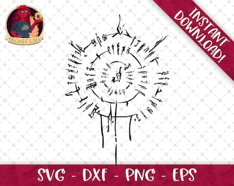 BG3 Infernal Scar SVG Bundle / Svg Eps Dxf Png Format Bundle / Campagna D&D / File Cricut / Dungeons and Dragons / File CnC / Tagliato