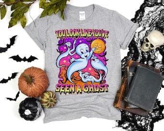 Halloween Ghost PNG, Trick or Treat Digital Art, Spooky Ghost Image, Printable Halloween, Haunted House Graphics