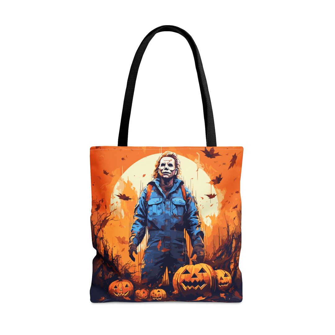 Michael Myers Tote Bag Halloween Night Bag Jack-o-lanterns - Etsy