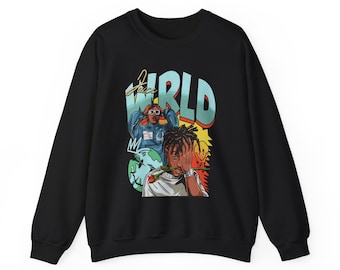 Cool Graphic Sweatshirt for Music Lovers, Unisex Comfortable Crewneck, Streetwear Style, Gift for Fans, Perfect for Everyday Wear