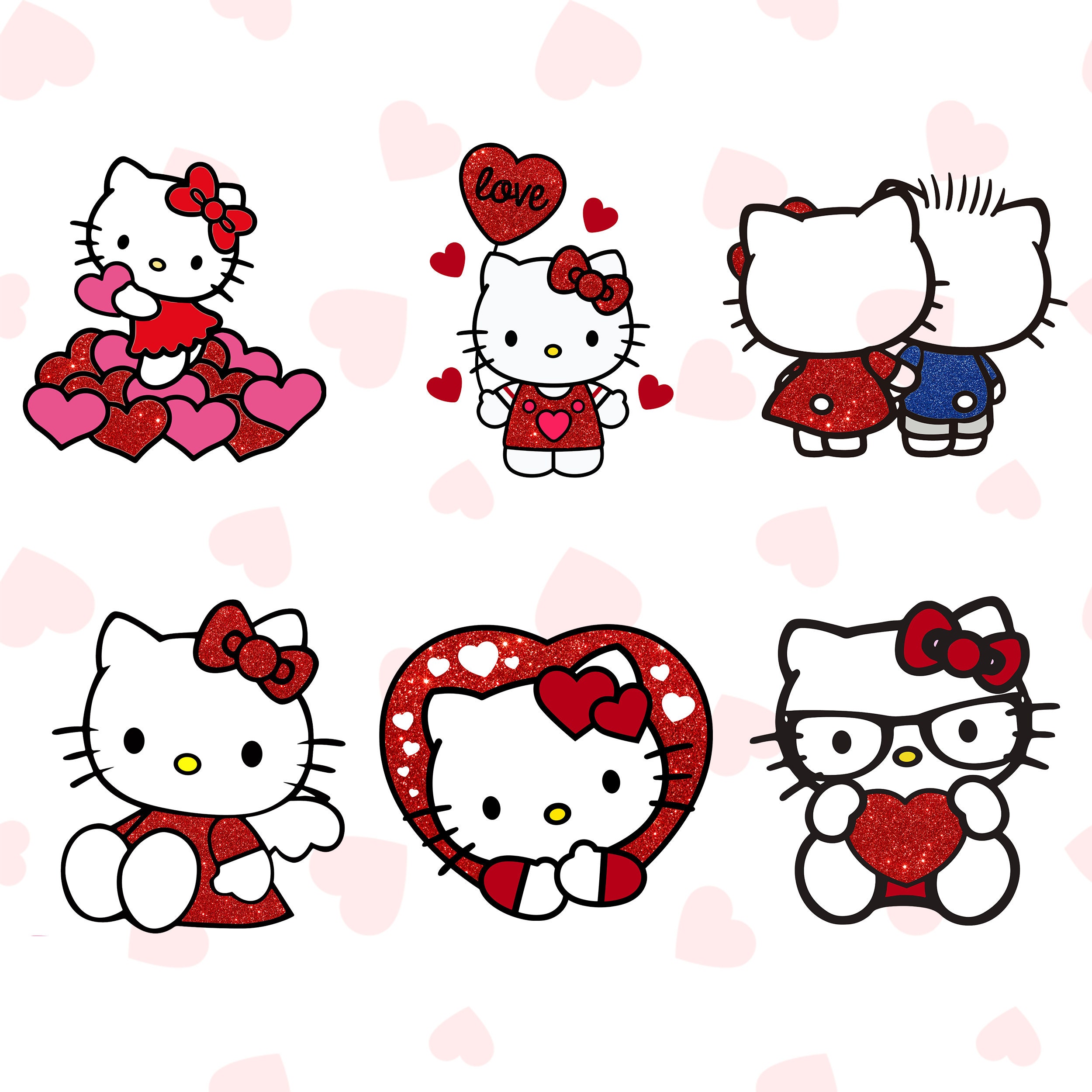 FREE Printable Hello Kitty Valentines