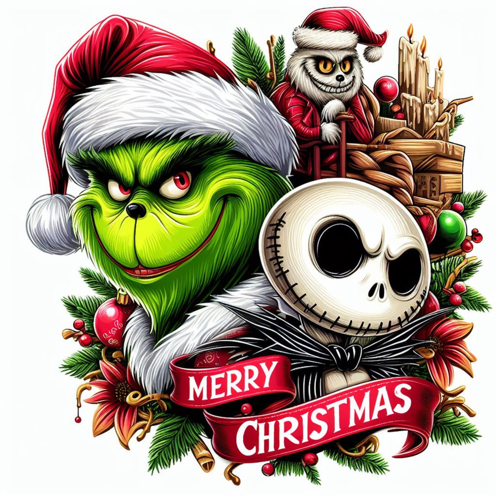 Jack Skellington Grinch Costume Switch BFF SVG -  Portugal