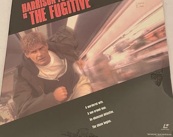 The Fugitive - Laserdisc (*NOT DVD/bluray*) - Harrison Ford - SEALED!