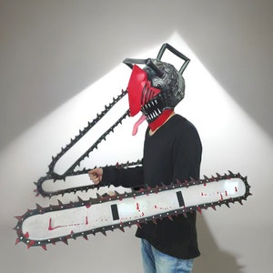 Chainsaw Devil EVA Foam Chainsaw Helmet Kit Perfect for Cosplay LARP and  Costume Making 