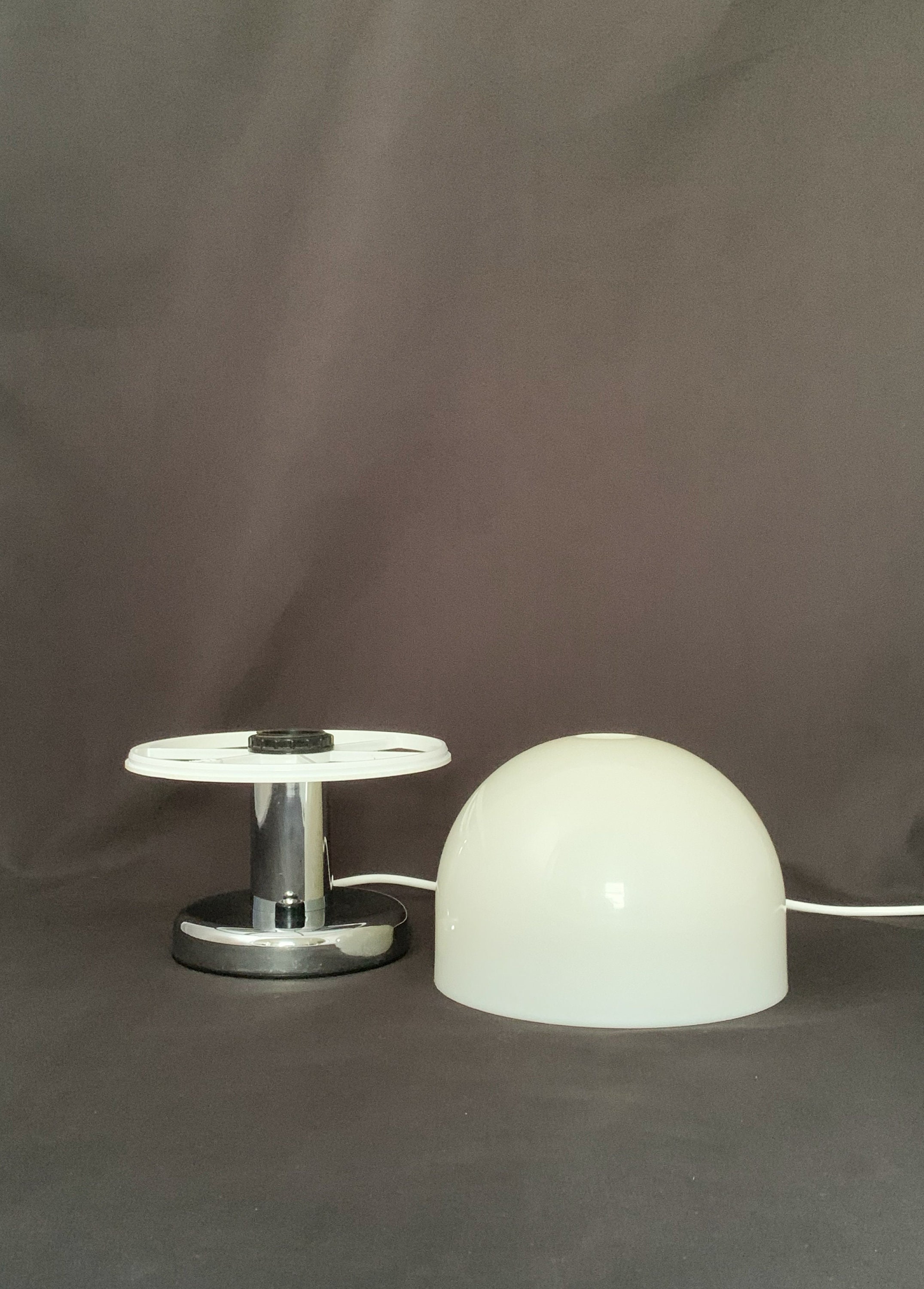 Mushroom Lamp 70s Chrome, Iconic Design, BHS, Made in Britain - Etsy
