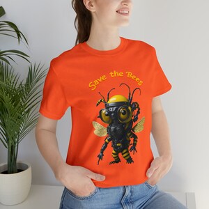 Save the Bees | Sweet | Fantasy | cyborg | T-Shirts | Gifts | majestic | insecto | mother nature | Trainers | Unisex Men&#39;s & Women&#39;s Tee