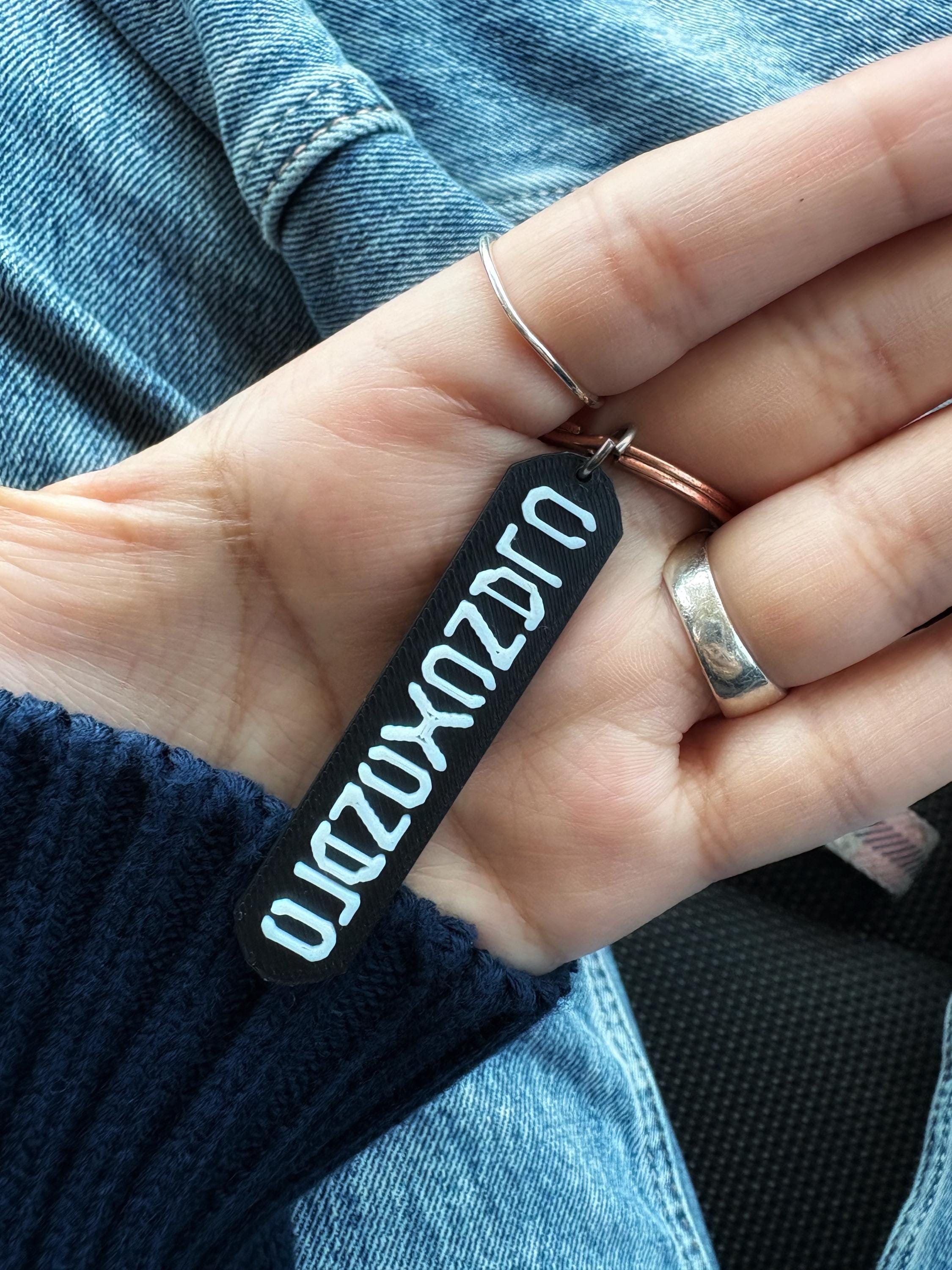 Twenty One Pilots Clancy Keychain