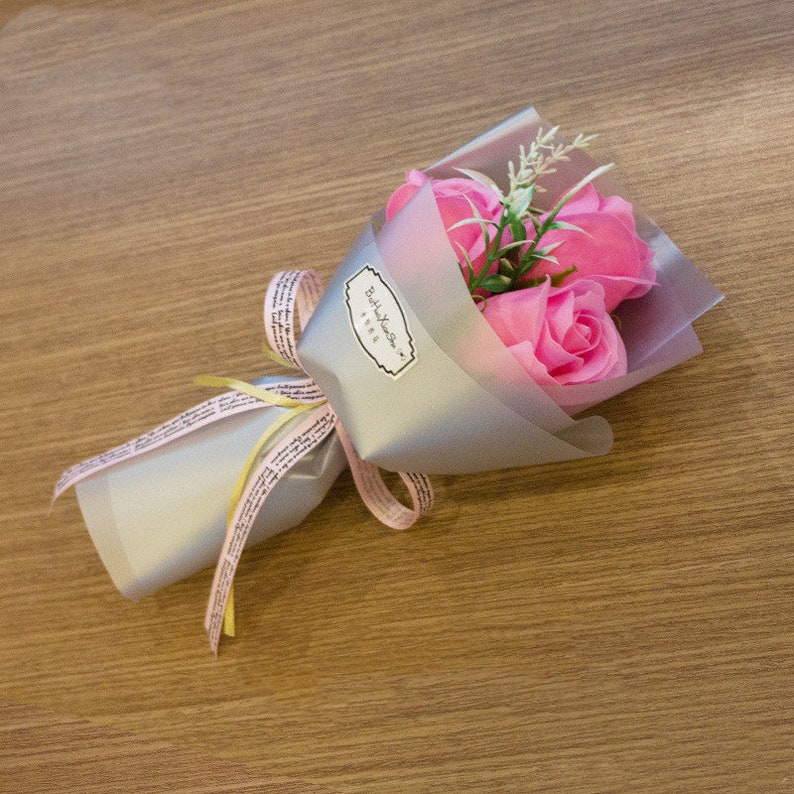 Mini Roses Boquet Mini Rose Bouquet Valentines Day - Etsy