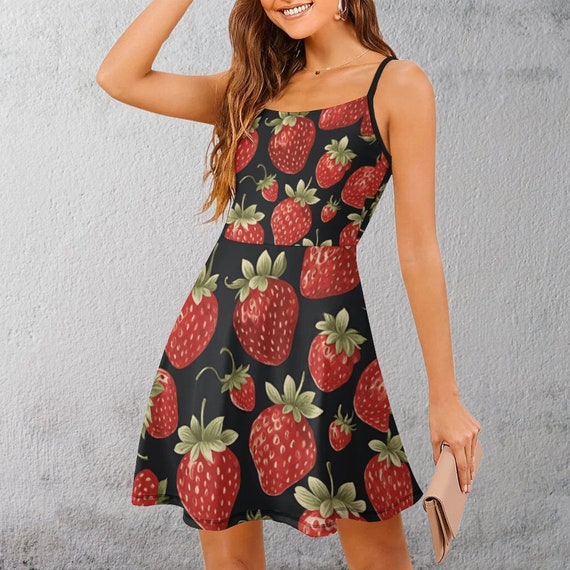 knee length dresses for ladies Kalika Wild Strawberry Midi Dress – Maison Safiyaa USA
