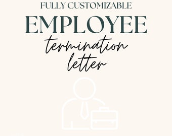 Termination letter, Letter of termination, Notice of termination, Letter of dismissal, Termination notice, Termination of employment.