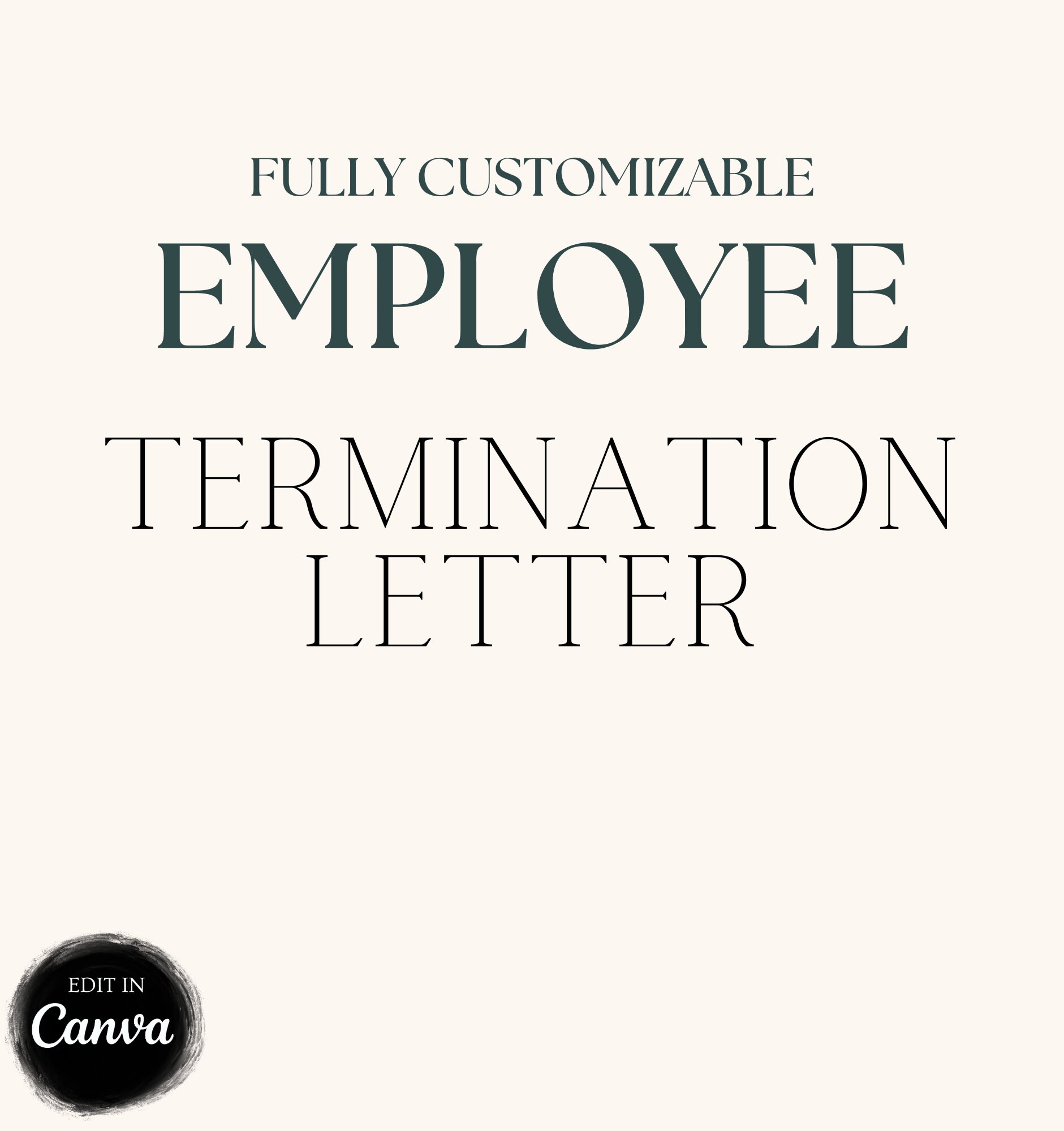 Termination Letter Letter of Termination a Notice of Etsy UK