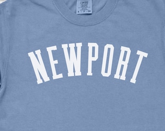 Comfort Colors Newport Shirt: Rhode Island Souvenir Tee