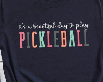 Women's Pickleball T-Shirt, Racquet Sports Gift
