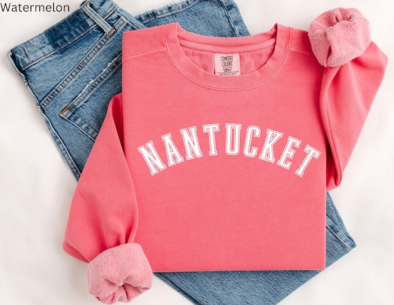 Comfort Colors Nantucket Sweatshirt: Garment-Dyed East Coast Crewneck