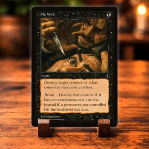 Fatal Push MTG Proxy - Retroframe Assassin