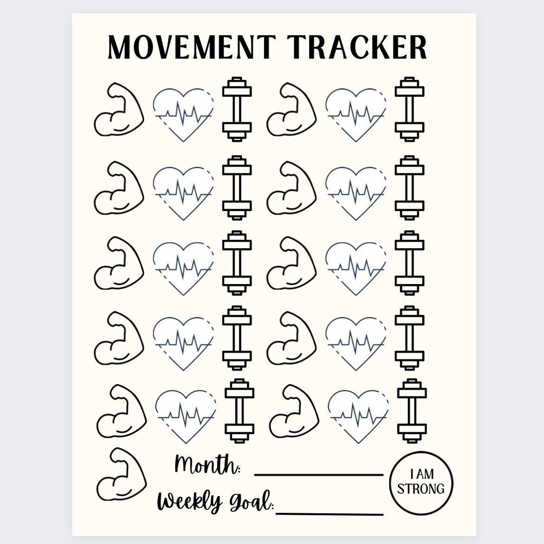 Movement Tracker - Etsy