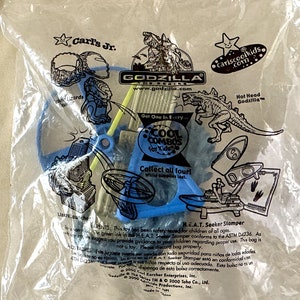 RESERVED - Sealed 2000 Godzilla the Series Hardee's Carl's Jr