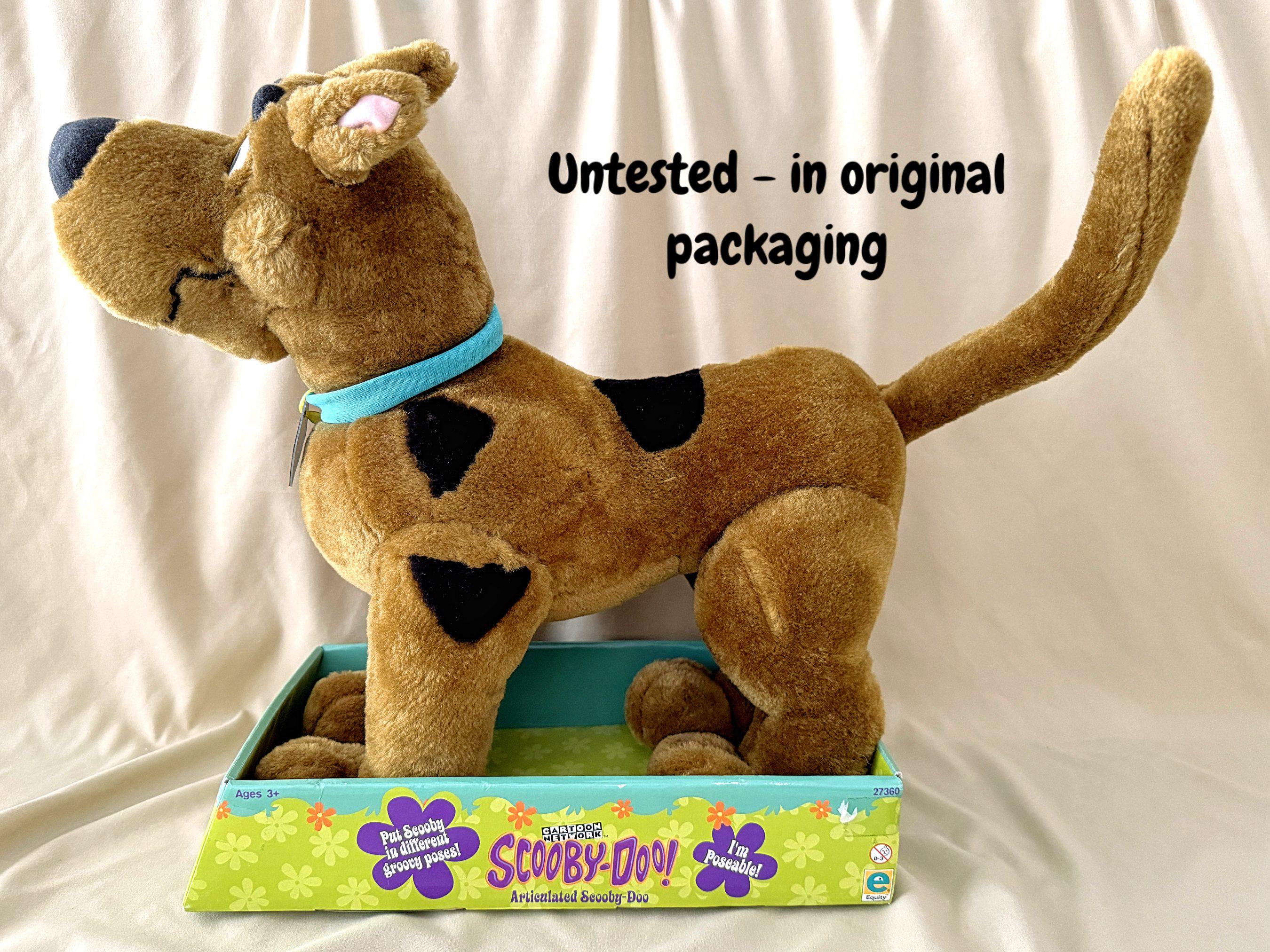 NIB Articulated Scooby-doo Poseable Large Plush Figure #27360