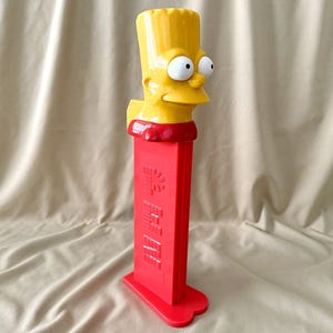 12” Talking Bart Simpson Giant PEZ Candy Dispenser #13008 Unboxed