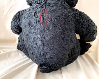 17” Large Stuffed Chubby Tubby Bear With Vinyl Plastic Face