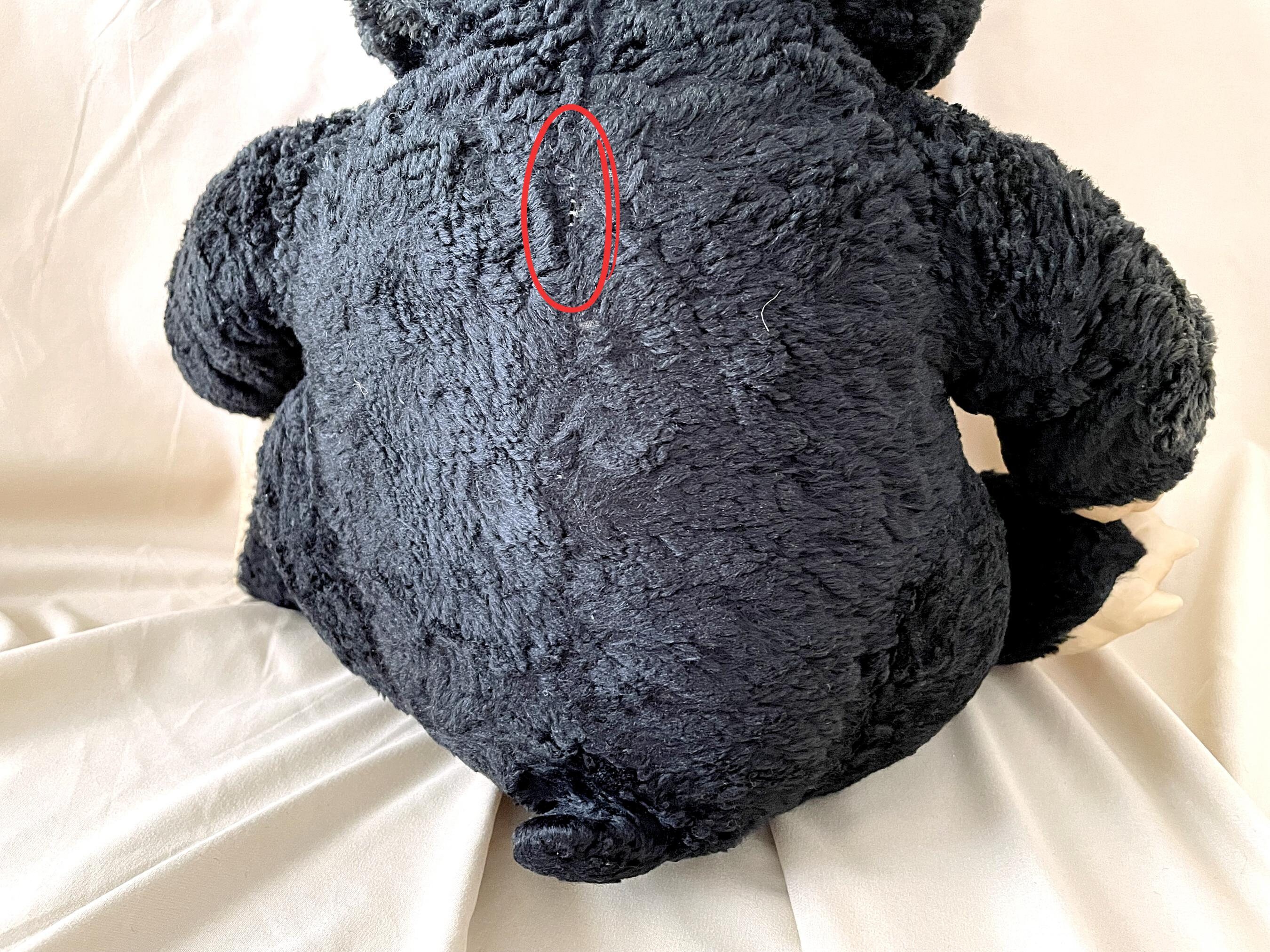 17” Large Stuffed Chubby Tubby Bear With Vinyl Plastic Face