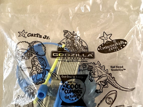 Sealed 2000 Godzilla the Series Hardee's Carl's Jr. Lizard
