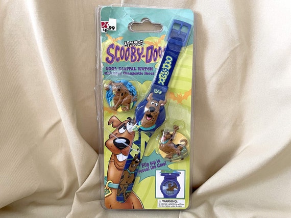 HTF Scooby Doo Youth Digital Wrist Watch 3 Change… - image 1