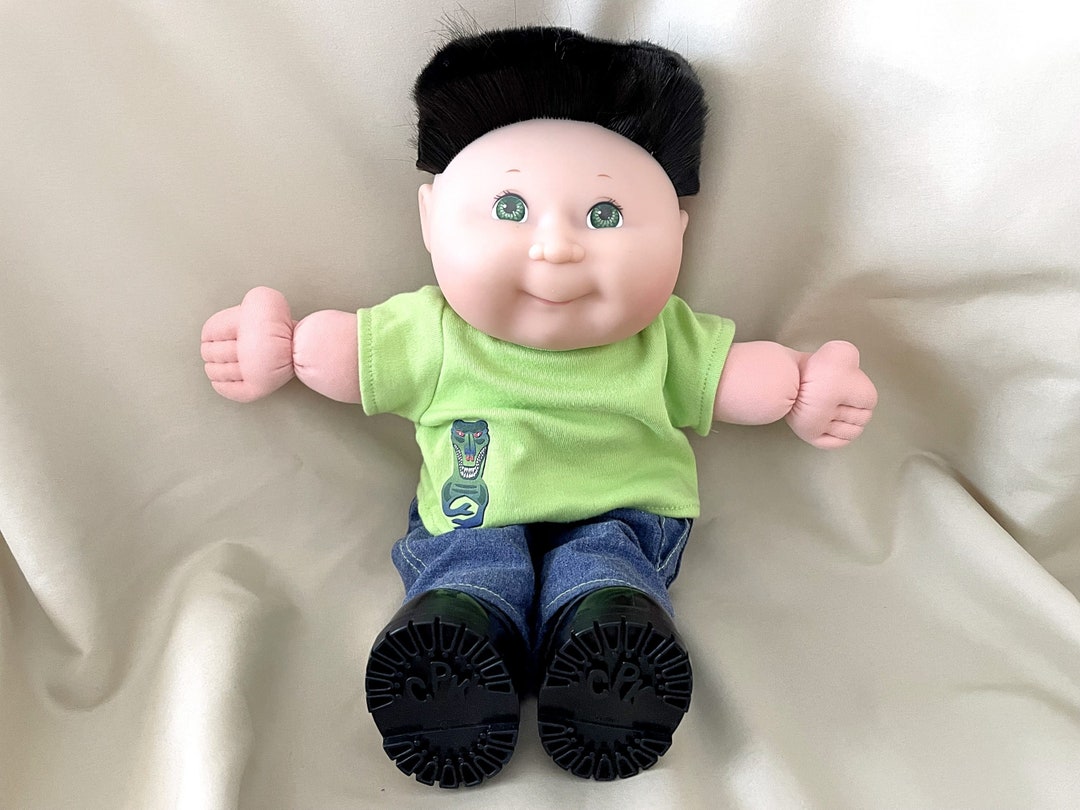 Black Hair Black Male Cabbage Patch Doll 1999 Mattel Cabbage Patch