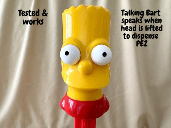 Giant PEZ Candy Roll Dispenser シンプソンズ The Simpsons Giant Pez Candy Roll Dispenser Homer VTG 2002