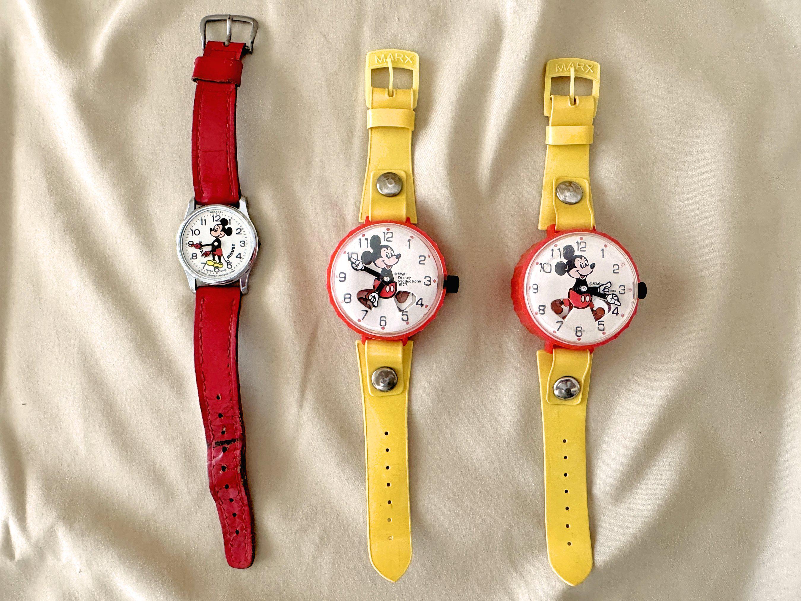 4 Disney Watches Lot All Need Batteries Disney watch battery replacement suggestions main image 3