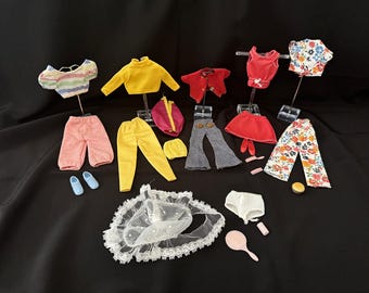 Lot of Skipper Barbie Doll Clothing – Casual, Sporty, Fun & Undies Sets – Some Complete