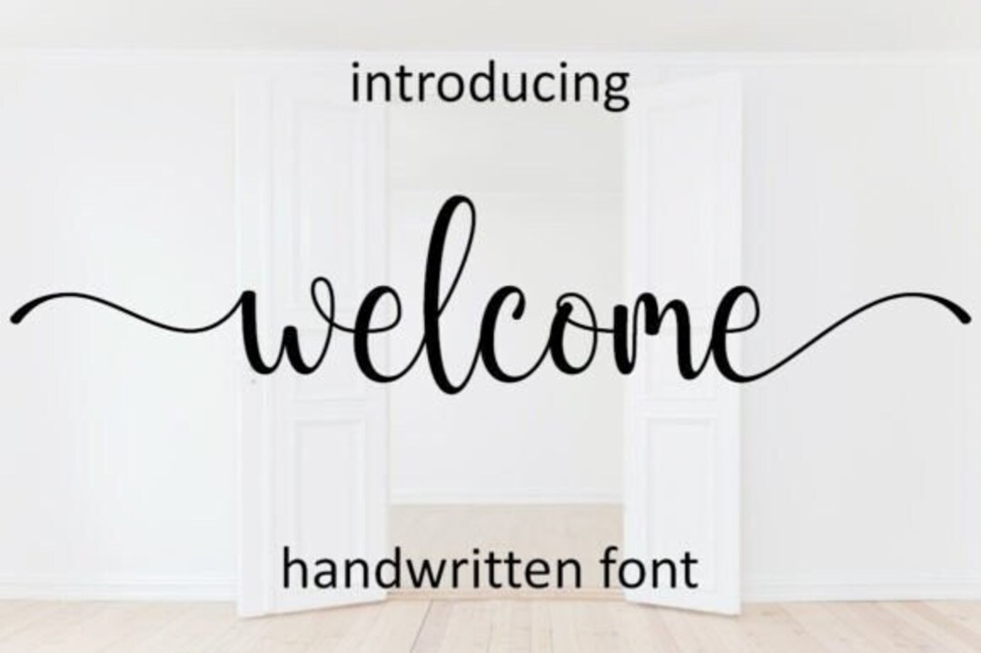 Welcome Schriftart Etsy welcome-schriftart-etsy