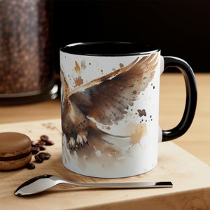 Mok uil, cadeau, uilenliefhebber, vogel, koffie, thee, nachtelijk, kerkuil