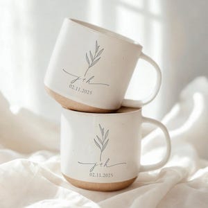 Mugs M. et Mme personnalisés
