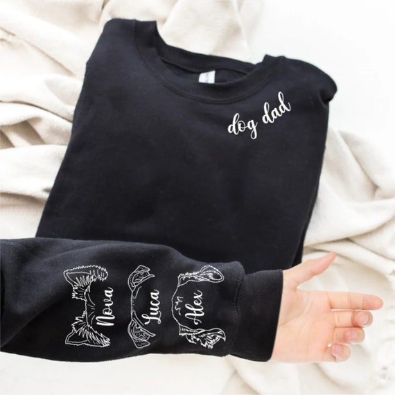 Sweat Personnalisé Chien – Le Papa Chien - Cadeau Plus