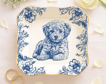 Custom Photo Pet Jewelry Dish, Personalised Pet Photo Ring Dish, Dog Lover Gift, Cat Lover Gift, Pet Loss, Loss Of Pet, Pet Memorial Gift