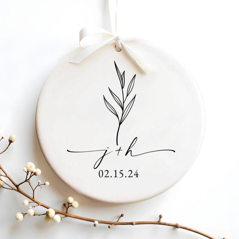 Personalised Engraved Engagement Pottery Mug, Custom Wedding Mugs, Engagement Gifts, Wedding Gifts for Couple, Bridal Shower Gifts