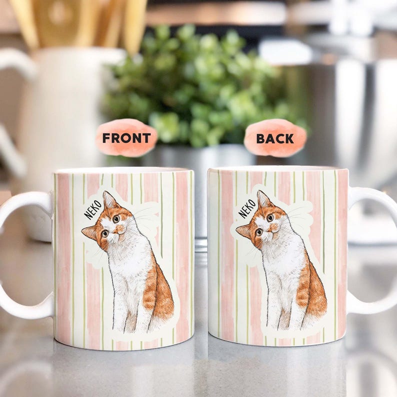 Custom Pet Mug, Custom Dog Mug, Custom Cat Mug, Custom Pet Gifts, Personalized Pet Gifts, Dog Mom Gifts, Cat Mom Gift, Gift for Pet Lover Bild 5
