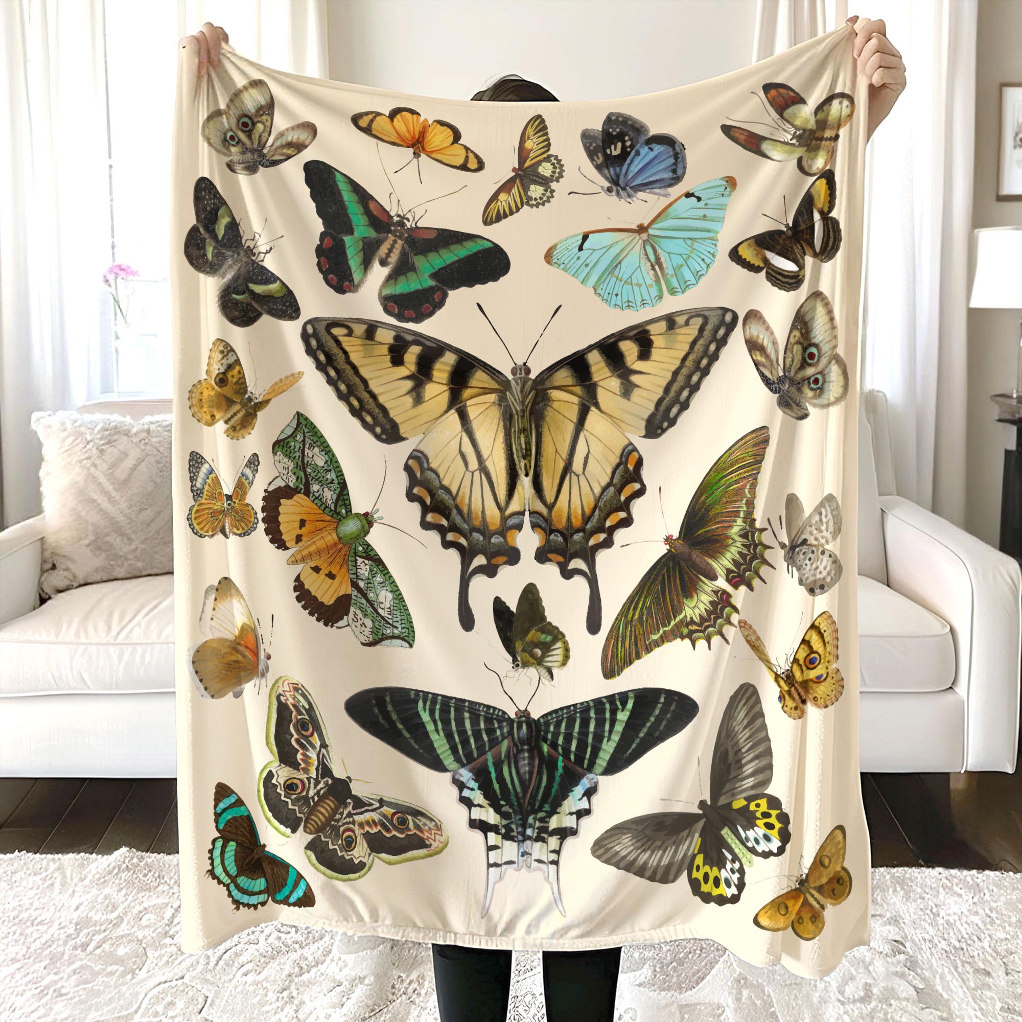 thumbnail image 2 of Custom Photo Night Butterfly When You Miss Me - Personalized Blanket - Memorial Gift For Family Members Designed By Esmeralda Good-Night 2 of 12