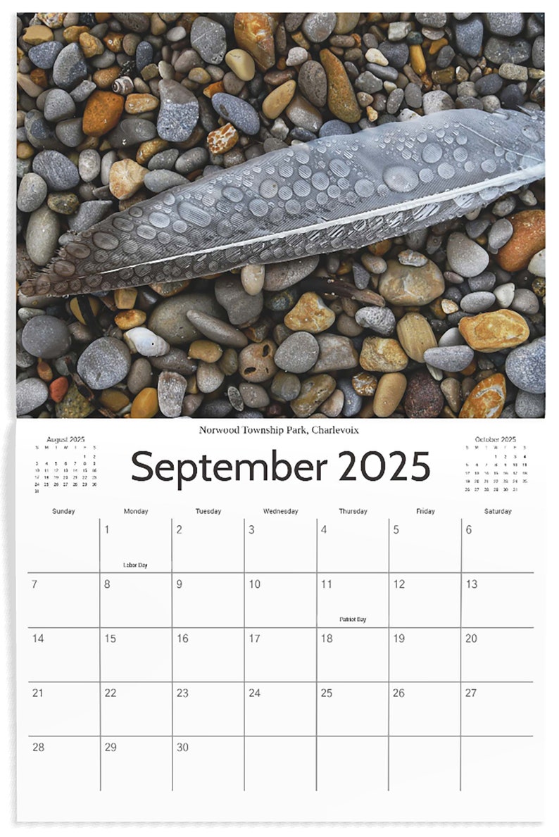 2025 Michigan Landscapes & Nature Calendar / 12month Calendar