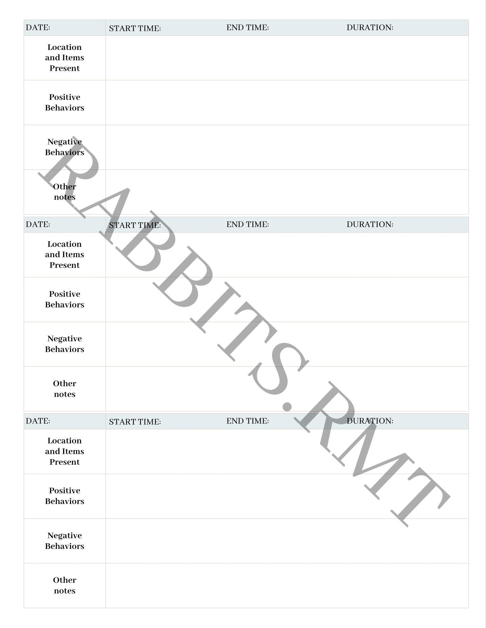 Rabbit Checklist.pdf Bunny Bonding Progress Tracker - Rabbit Supplies Digital Download ...