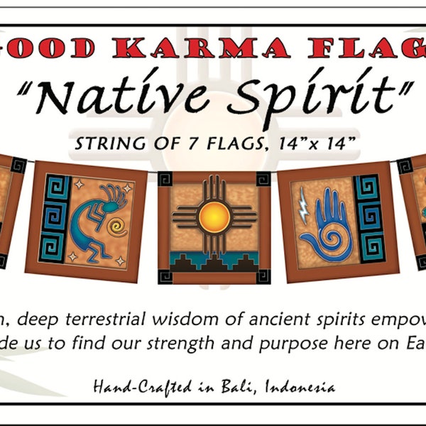 Native Spirit Prayer Flags