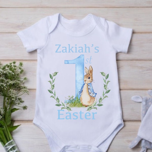 First Easter, boys first Easter, baby’s first Easter, first Easter png, baby first Easter png, Peter rabbit Easter