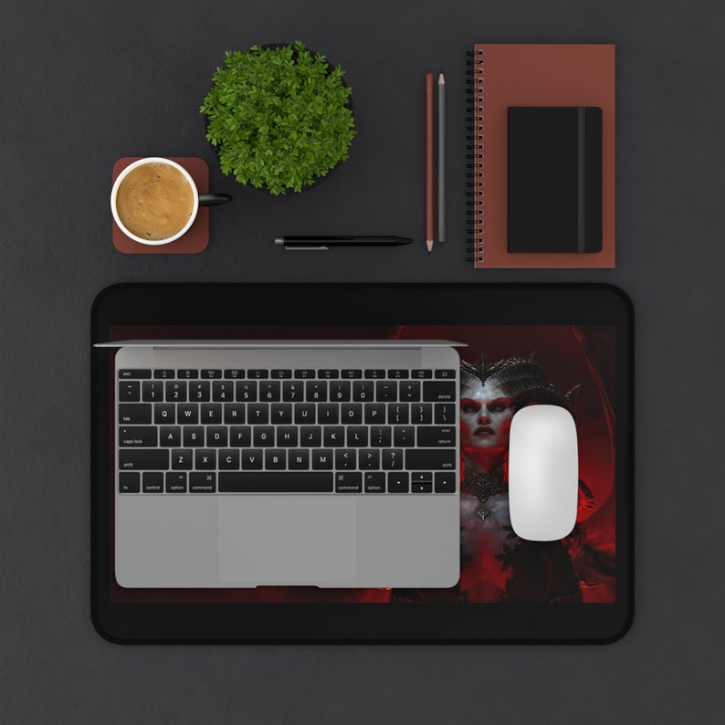 Diablo 4 Lilith Laptop Computer Desk Mat Etsy